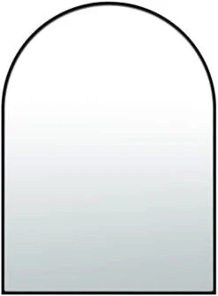 SCWF-GZ 47x14 Mirror Square Full Body Length Door Hanging Wall Mounted Metal Frame Dressing Make-up Mirrors For Entryway Bedroom Bathroom Living Room 47 14 Inch Black -Amazon Store 214zTmphNwL. AC