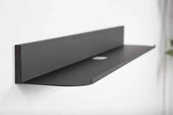 EZ-Hang By HANGMAN No Stud Premium Sound Bar Shelf, 38", Black Powder Coat -Amazon Store 2151P5vj2KL