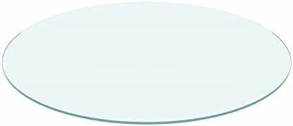 20" Inch Round Tempered Glass Table Top Clear Glass 1/4" Inch Thick Round Polished Edge (1/4" Thick Round Polished Edge, 20) 8 20" Inch Round Tempered Glass Table Top Clear Glass 1/4" Inch Thick Round Polished Edge (1/4" Thick Round Polished Edge, 20) - Image 6