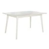 Safavieh Home Tia Modern Antique White Dining Table -Amazon Store 21AocxSXOnL