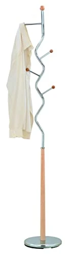 MADISON HOME PRODUCTS Metal Coat Rack Freestanding 5 Hooks Tree Stand