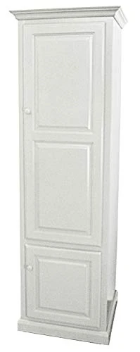 American Heartland Poplar Single Door Pantry, Bright White