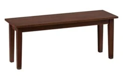 Jofran Simplicity 48'' Solid Wood Dining Bench -Amazon Store 21FWE7y4GDL