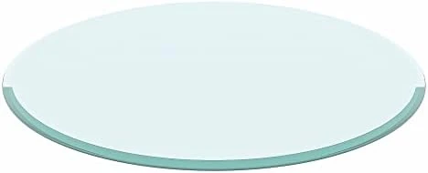 20" Inch Round Tempered Glass Table Top Clear Glass 1/4" Inch Thick Round Polished Edge (1/4" Thick Round Polished Edge, 20) 12 20" Inch Round Tempered Glass Table Top Clear Glass 1/4" Inch Thick Round Polished Edge (1/4" Thick Round Polished Edge, 20) - Image 10