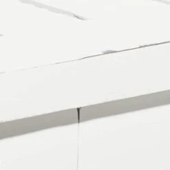 Deco 79 Wood Long Slim Bench, 63" X 12" X 18", White -Amazon Store 21JDev17UyL