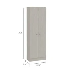 Aybihous3 Five Shelves, Double Door Cabinet -Pearl 10 Aybihous3 Five Shelves, Double Door Cabinet -Pearl -Amazon Store 21JmKSonCSL