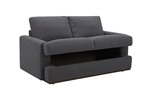 Amazon Brand – Rivet Modern Loveseat Sofa With Underseat Storage, 63.8"W, Graphite 6 Amazon Brand – Rivet Modern Loveseat Sofa With Underseat Storage, 63.8"W, Graphite - Image 4