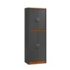 STEFIK 4 - Door Kitchen Pantry (Gray-Oak) 2 STEFIK 4 - Door Kitchen Pantry (Gray-Oak) -Amazon Store 21S4lyng9dL