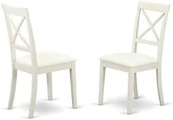 East West Furniture WHI-W Dining Chairs, BOC-BLK-W 18 East West Furniture WHI-W Dining Chairs, BOC-BLK-W -Amazon Store 21UhfoPVqHL. AC