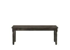 ACME Claudia II Bench - - Weathered Gray