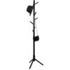 Alotpower Wooden Tree Coat Rack Stand, 3 Adjustable Sizes, 8 Hooks - Super Easy Assembly NO Tools Required - Free Standing Solid Coat Hanger Stand For Clothes, Suits, Accessories (Black) 1 Alotpower Wooden Tree Coat Rack Stand, 3 Adjustable Sizes, 8 Hooks - Super Easy Assembly NO Tools Required - Free Standing Solid Coat Hanger Stand For Clothes, Suits, Accessories (Black) -Amazon Store 21a7WU8pCbL