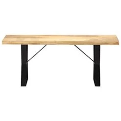 CUMYZO Bench 43.3" Solid Mango Wood 16.6kg/36.52ib Kitchen & Dining Benches 10 CUMYZO Bench 43.3" Solid Mango Wood 16.6kg/36.52ib Kitchen & Dining Benches -Amazon Store 21dy7z3UPcL