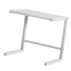 Veemoon Metal Storage Rack Adjustable Stand Oven Air Fryer Metal Kitchen Shelves Microwave Oven Shelf Countertop Microwave Organizer Kitchen Microwave Holder Countertop Oven Stand Bracket