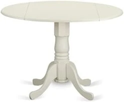 East West Furniture Wooden DMT-WLW-TP Modern Dining Table With Walnut Round Tabletop And 42 X 30-Linen White Finish 24 East West Furniture Wooden DMT-WLW-TP Modern Dining Table With Walnut Round Tabletop And 42 X 30-Linen White Finish -Amazon Store 21gGXgnUL1L. AC