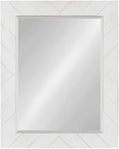 DesignOvation Rost Pieced Wood Framed Wall Accent Mirror, 23.5x29.5, White 13 DesignOvation Rost Pieced Wood Framed Wall Accent Mirror, 23.5x29.5, White -Amazon Store 21ndet3Jb7L. AC