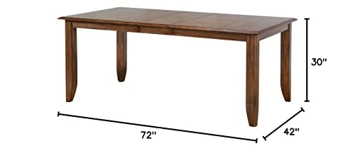 Sunset Trading Simply Brook Table, Amish Brown 5 Sunset Trading Simply Brook Table, Amish Brown - Image 3