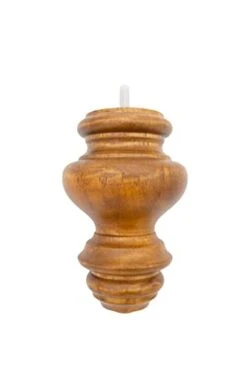 BingLTD - 6 1/4" Walnut Profile Hardwood Sofa Legs - Set Of 4 (P844-163)