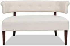 Jennifer Taylor Home Celia Love Seats, Olive Green Performance Velvet -Amazon Store 21tNNM2PnEL. AC 1