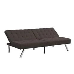 Pabby Yard Sofa Bed, Convertible Futon Sofa,Small Futon Couch With Wood Frame And Stainless Feet,Espresso 18 Pabby Yard Sofa Bed, Convertible Futon Sofa,Small Futon Couch With Wood Frame And Stainless Feet,Espresso -Amazon Store 21tYBvwgnBL