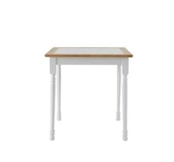 Coaster Home Furnishings Damen Square Tile Top Casual Dining Table Natural Brown And White 4191 -Amazon Store 21uF3R4z0ML