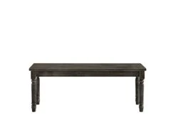 Petfu Classic Dining Wooden Bench Claudia II Bench Dining Seating Long Bench Shoe Bench For Entryway Kitchen Dining Room Bedroom Living Room, In Weathered Gray -Amazon Store 21xyzubzagS