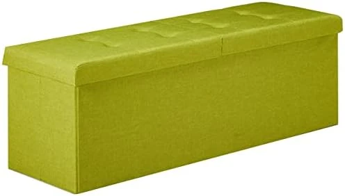 Otto & Ben 30" Storage Ottoman With SMART LIFT Top, Upholstered Tufted Bench, Foot Rest, Dark Grey 9 Otto & Ben 30" Storage Ottoman With SMART LIFT Top, Upholstered Tufted Bench, Foot Rest, Dark Grey - Image 7