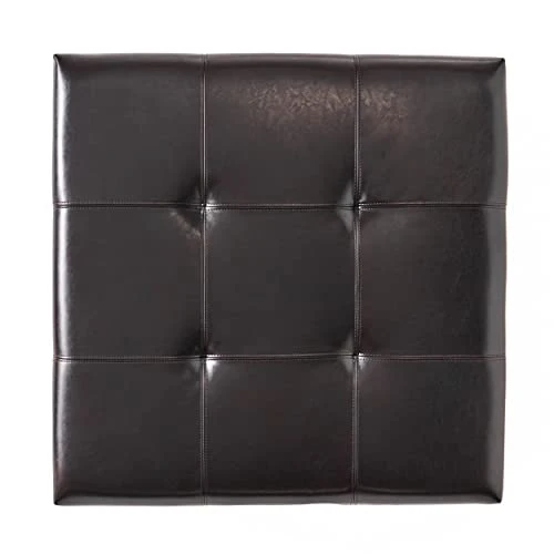 Christopher Knight Home Carlsbad Bonded Leather Storage Ottoman, Espresso 7 Christopher Knight Home Carlsbad Bonded Leather Storage Ottoman, Espresso - Image 5