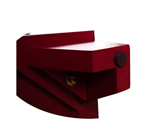 Kings Brand Furniture Red Finish Wood Buffet Cabinet Console Table 6 Kings Brand Furniture Red Finish Wood Buffet Cabinet Console Table - Image 4