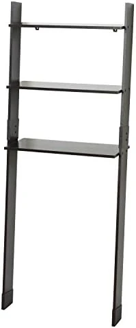 Zenna Home 9431CH, Leaning Wood Ladder-Style Bathroom Spacesaver, Espresso 6 Zenna Home 9431CH, Leaning Wood Ladder-Style Bathroom Spacesaver, Espresso - Image 4