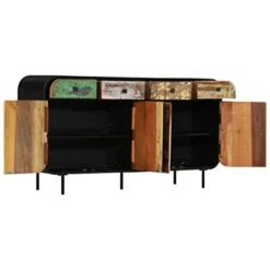 BDBHAVB Cabinets For Storage With Doors, Dining Sideboard, Sideboard, Easy To Assemble Suitable For Dining Room, Bedroom, Office Solid Reclaimed Wood 55.1"x13.8"x29.9" 11 BDBHAVB Cabinets For Storage With Doors, Dining Sideboard, Sideboard, Easy To Assemble Suitable For Dining Room, Bedroom, Office Solid Reclaimed Wood 55.1"x13.8"x29.9" -Amazon Store 310tJGTK6XL