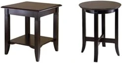 Winsome Wood Nolan Occasional Table, Cappuccino 20.00 X 20.00 X 21.97 Inches -Amazon Store 311AV31TdRL. AC