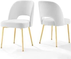 Modway Rouse Dining Room Side Chair Set Of 2, Pink -Amazon Store 311BtgLXDhL. AC