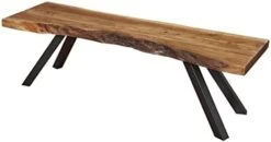 Modus Herringbone Bench, Rustic Latte -Amazon Store 311Lus00YYL. AC