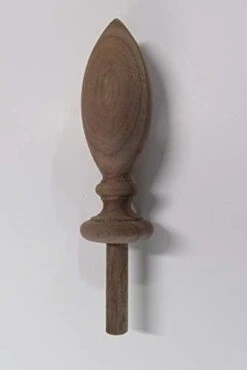 Wood Finial Choose From 5 Wood Species Bed Post, Furniture #63 (Unfinished Cherry, No Stain) -Amazon Store 311lE76U78L. AC