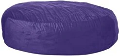 Chill Sack Bean Bag Chair Cover, 8-feet, Microsuede - Purple -Amazon Store 311mwhFEMSL