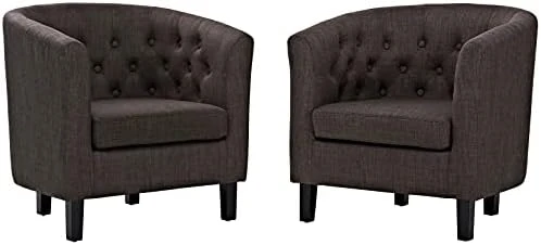 Modway Prospect Upholstered Fabric Living Room, Loveseat And Two Armchairs Set, Azure 11 Modway Prospect Upholstered Fabric Living Room, Loveseat And Two Armchairs Set, Azure - Image 9