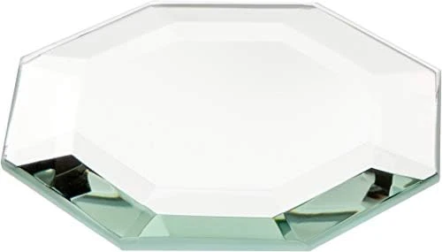 Plymor Octagon 5mm Beveled Glass Mirror, 3 Inch X 3 Inch 6 Plymor Octagon 5mm Beveled Glass Mirror, 3 Inch X 3 Inch - Image 4