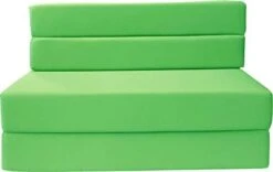D&D Futon Furniture Folding Foam Mattress, Sofa Chair Bed, Guest Beds (Full Size, Hunter Green) -Amazon Store 313y9mV2QIL. AC