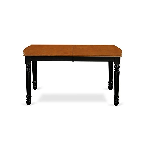 East West Furniture DOPL7-BCH-W Dining Set, 7 Pieces 5 East West Furniture DOPL7-BCH-W Dining Set, 7 Pieces - Image 4