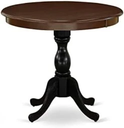 East West Furniture Mid Century Dining AMT-NLW-TP Wood Kitchen Table With Natural Round Tabletop And 36 X 29.5-Linen White Finish 30 East West Furniture Mid Century Dining AMT-NLW-TP Wood Kitchen Table With Natural Round Tabletop And 36 X 29.5-Linen White Finish -Amazon Store 314Y6OwKCUL. AC