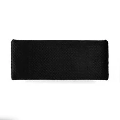 Great Deal Furniture Indira Patterned Faux Fur Bench, Black And Gold Finish -Amazon Store 314szW0XZVL