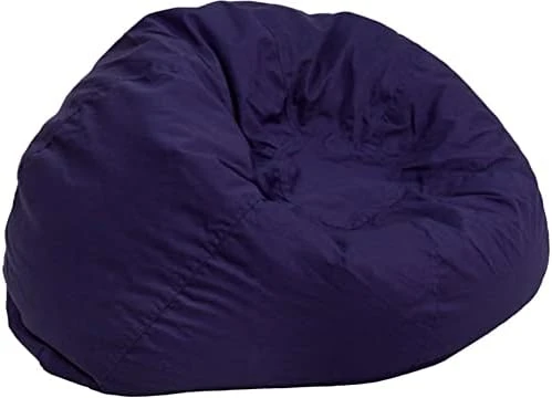 Flash Furniture Dillon Small White Furry Bean Bag Chair For Kids And Teens 16 Flash Furniture Dillon Small White Furry Bean Bag Chair For Kids And Teens - Image 14