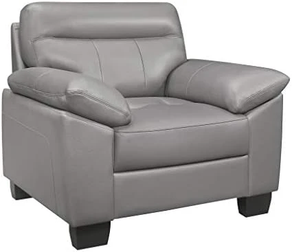 Homelegance 3-Piece Fabric Sofa Set, Dark Gray 12 Homelegance 3-Piece Fabric Sofa Set, Dark Gray - Image 10