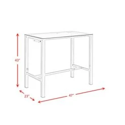 Picket House Lori Multipurpose Bar Table Set -Amazon Store 315PoRHyR7L