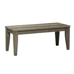 Liberty Furniture Industries Sun Valley Bench, W44 X D18 X H18, Light Brown -Amazon Store 315XGXii4NL