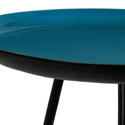 Kate And Laurel Laranya Modern Side Table, 15" X 15" X 22.5", Teal And Black, Chic Minimalist End Table 13 Kate And Laurel Laranya Modern Side Table, 15" X 15" X 22.5", Teal And Black, Chic Minimalist End Table -Amazon Store 315ewFaOn4L