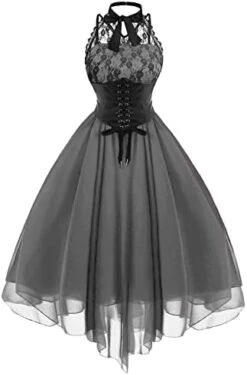 Women’s Gothic Steampunk Dress 2023 Vintage Goth Punk Spaghetti Strap Dress Retro Empire Waist Dress 1950s Dresses 26 Women’s Gothic Steampunk Dress 2023 Vintage Goth Punk Spaghetti Strap Dress Retro Empire Waist Dress 1950s Dresses -Amazon Store 316XzUHQHkL. AC