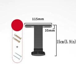 HEYCE Bed Support Legs, Row Skeleton Support Foot Adjustable Support Legs Bed Center Frame Slat Support Leg For Sofa Bed Frame Replacement Parts 4Pcs (15cm(5.9in)) -Amazon Store 316nkeyIWDL