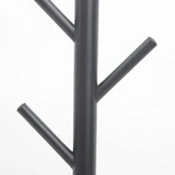 HOMEFORT 3-Tier Shoe Bench With Coat Rack, Coat Stand Entryway Bench, Shoe Rack With 9 Hanging Hooks, Sturdy Metal Frame And MDF Top, Industrial Hall Tree For Hallway, Bedroom(Rustic Brown)…… -Amazon Store 3171pqQDe5L