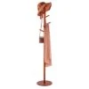 Sewarmary Wood Coat Rack Stand, 3 Adjustable Sizes Tree Coat Rack Freestanding With 8 Hooks,Super Easy To Assemble,Hallway/Entryway Coat Hanger Stand For Clothes, Suits, Accessories (Brown-Round) -Amazon Store 317Dx1SbtuL